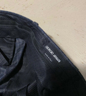 Neuer 4500 $ Giorgio Armani Herrenanzug aus weicher Wolle DK Grau CK 42R US (52R Eu) Italien