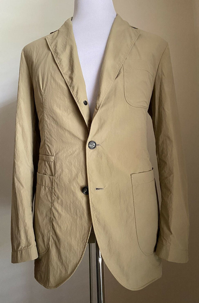 Neu mit Etikett: 1995 Brunello Cucinelli Herren Sportmantel Technischer Blazer Beige 40R US Italien