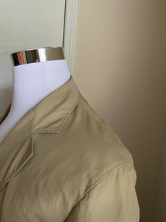 Neu mit Etikett: 1995 Brunello Cucinelli Herren Sportmantel Technischer Blazer Beige 40R US Italien