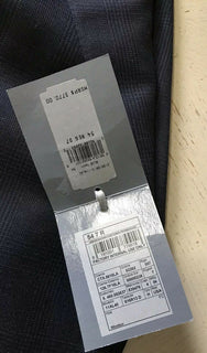 Neu mit Etikett: 3770 $ TOM FORD Herren Windsor Sportmantel Jacke Blazer Marineblau 43R US/54 Eu