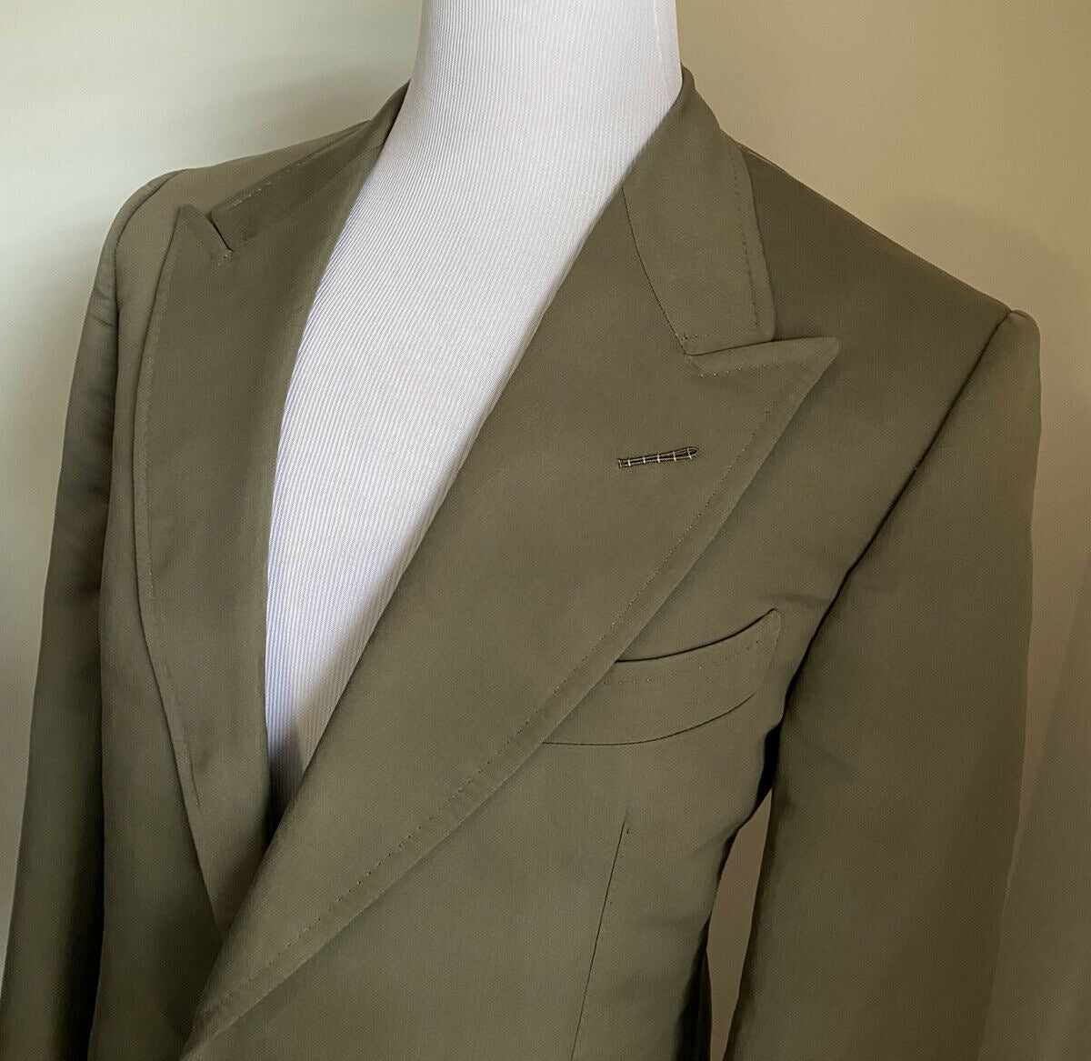 NWT $3870 TOM FORD Men Shelton Sport Coat Jacket Blazer Green 41 US/52 Eu Ita