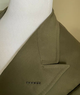 Neu mit Etikett: 3870 $ TOM FORD Herren Shelton Sportmantel Jacke Blazer Grün 41 US/52 Eu Ita