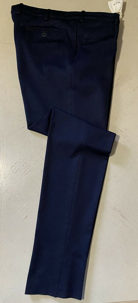 Neu mit Etikett: 995 $ Loro Piana Herren-Anzughose Marineblau 40 US (56 Eu) Italien