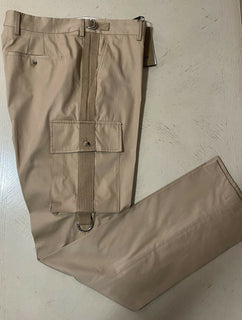 Neu mit Etikett: 630 $ Burberry Herrenhose Pale Coffee 34 US (50 Eu) Italien