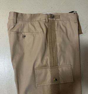 Neu mit Etikett: 630 $ Burberry Herrenhose Pale Coffee 34 US (50 Eu) Italien