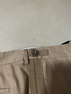 Neu mit Etikett: 630 $ Burberry Herrenhose Pale Coffee 34 US (50 Eu) Italien