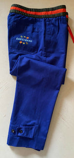 Neue 980 $ Gucci Herren Gucci Band Jegging Hose Blau 34 US (50 Eu) Hergestellt in Italien