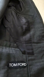 NWT $3970 TOM FORD Men Giacca Jacket Blazer DK Gray 36 US/46 Eu Switzerland