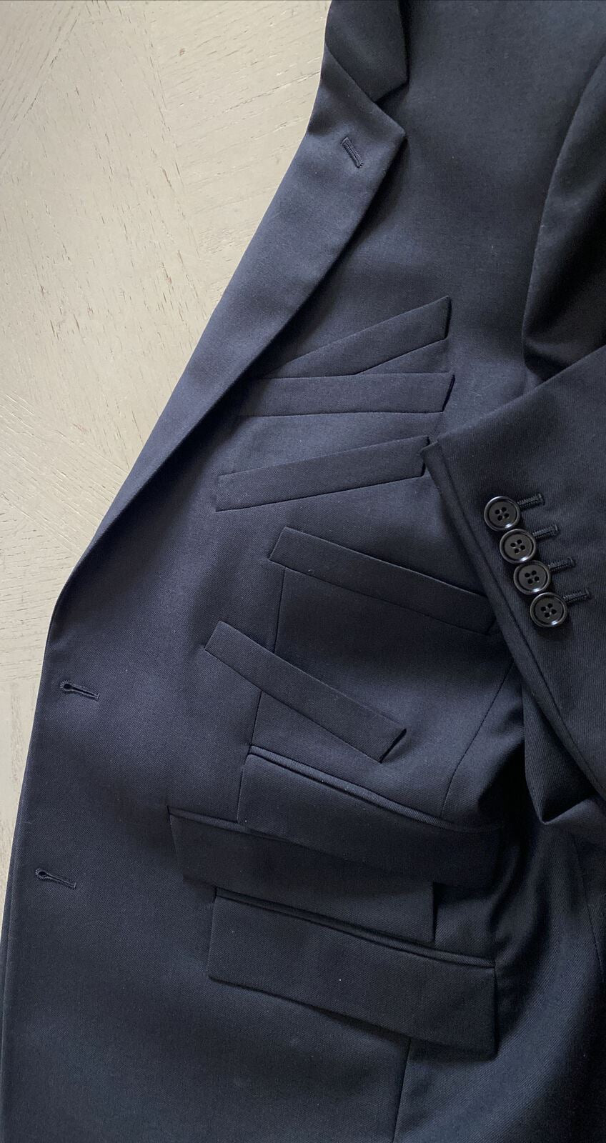 NWT $3250 Dior Men Sport Coat Jacket Blazer Black 40R US ( 50R Eu ) Italy