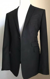 Neu mit Etikett: 3250 $ Dior Herren Sportmantel Jacke Blazer Schwarz 40R US (50R Eu) Italien