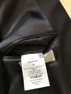 Neu mit Etikett: 3250 $ Dior Herren Sportmantel Jacke Blazer Schwarz 40R US (50R Eu) Italien