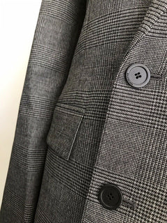Neu mit Etikett: 3900 $ Balenciaga Herrenjacke Blazer DK Grau 38 US (48 Eu) Italien