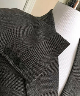 Neu mit Etikett: 3900 $ Balenciaga Herrenjacke Blazer DK Grau 38 US (48 Eu) Italien