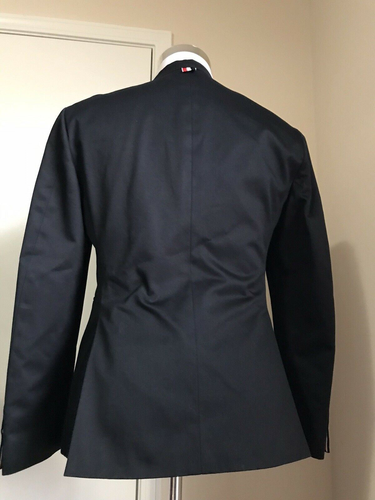 NWT $1950 Thom Browne Men Sport Coat Jacket Blazer Black Size 1 ( S ) Japan