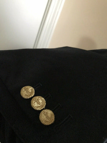 Neu mit Etikett: 1950 $ Thom Browne Herren Sportmantel Jacke Blazer Schwarz Größe 1 (S) Japan