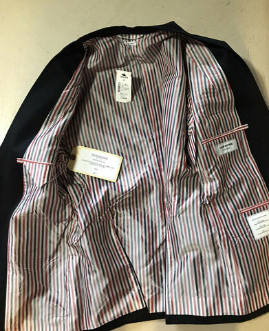 Neu mit Etikett: 1950 $ Thom Browne Herren Sportmantel Jacke Blazer Schwarz Größe 1 (S) Japan