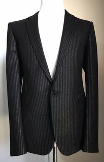 NWT $2490 Saint Laurent Men’s Jacket Blazer Black 42R US ( 52R Eu ) Italy