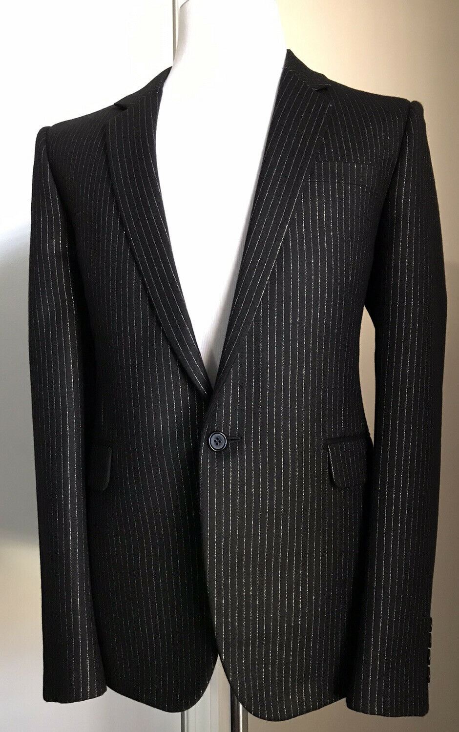 NWT $2490 Saint Laurent Men’s Jacket Blazer Black 42R US ( 52R Eu ) Italy