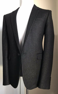 NWT $2490 Saint Laurent Men’s Jacket Blazer Black 42R US ( 52R Eu ) Italy