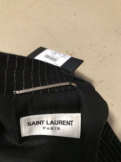 NWT $2490 Saint Laurent Men’s Jacket Blazer Black 42R US ( 52R Eu ) Italy