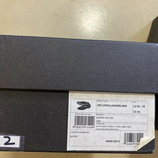 Neue 650 $ Ermenegildo Zegna Loafers Schuhe Schwarz 13 US Italien 