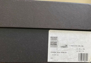 Neue 650 $ Ermenegildo Zegna Couture Leder-Sneakers Schuhe DK Braun 13 US Italien