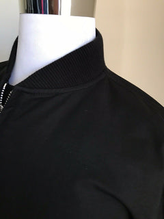Neu $ 1995 Bottega Veneta Herrenjacke Mantel Schwarz 40 US (50 Eu) Italien