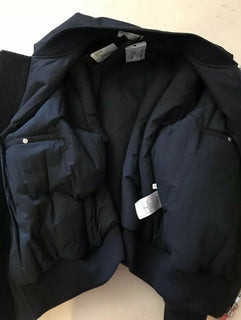 Neu $ 1995 Bottega Veneta Herrenjacke Mantel Schwarz 40 US (50 Eu) Italien