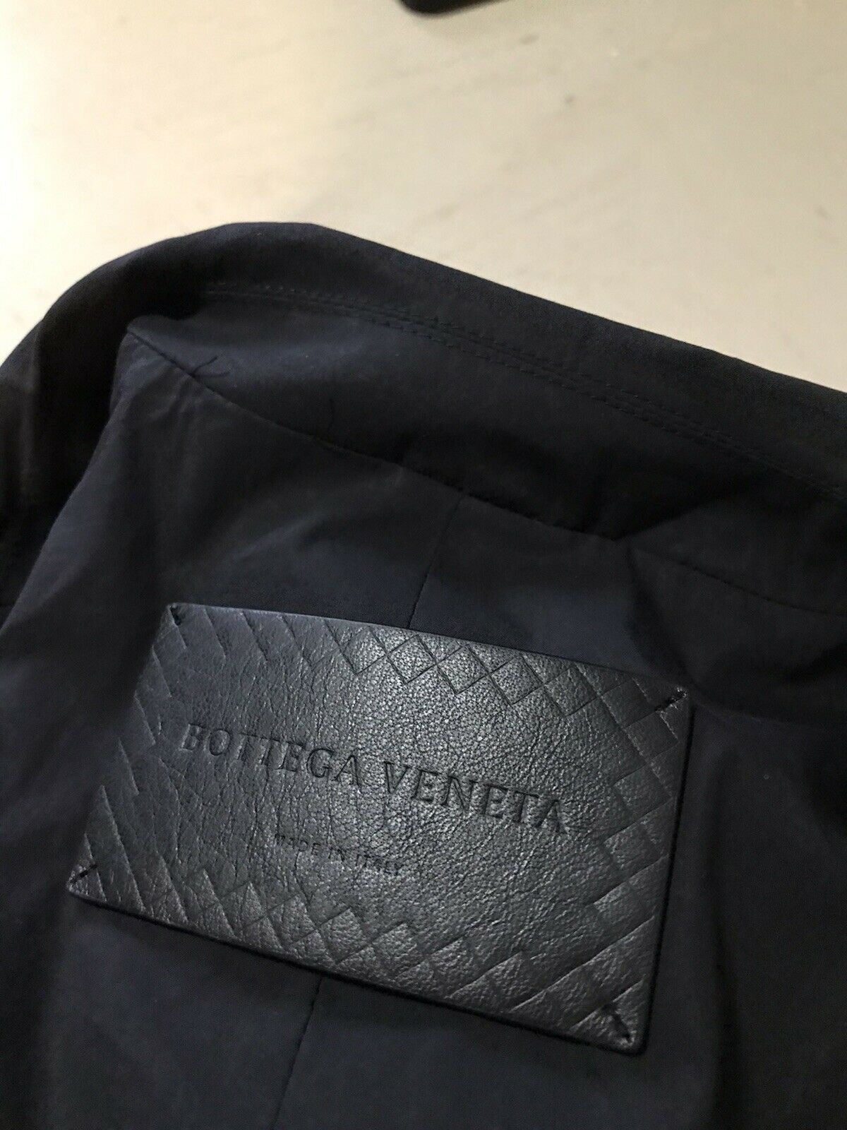 Neu $ 1300 Bottega Veneta Herrenjacke Blazer Schwarz 38 US (48 Eu) Italien