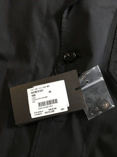 Neu $ 1300 Bottega Veneta Herrenjacke Blazer Schwarz 44 US (54 Eu) Italien