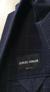 Neuer $3200 Giorgio Armani Herrenanzug DK Blau 40 US/50 Eu Italien