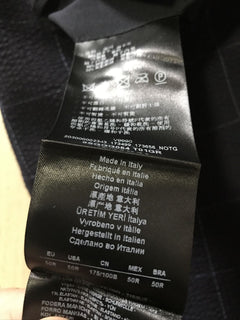 Neuer $3200 Giorgio Armani Herrenanzug DK Blau 40 US/50 Eu Italien