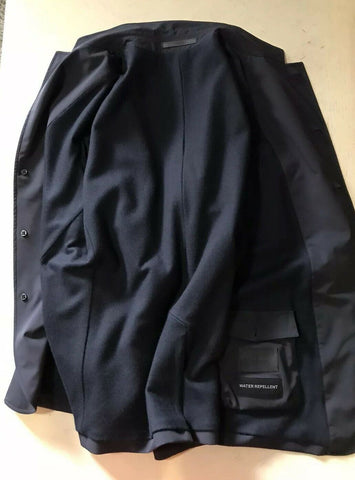 СЗТ $3795 Giorgio Armani Мужская куртка Блейзер Пальто Темно-синий 44R США/54R ЕС Италия