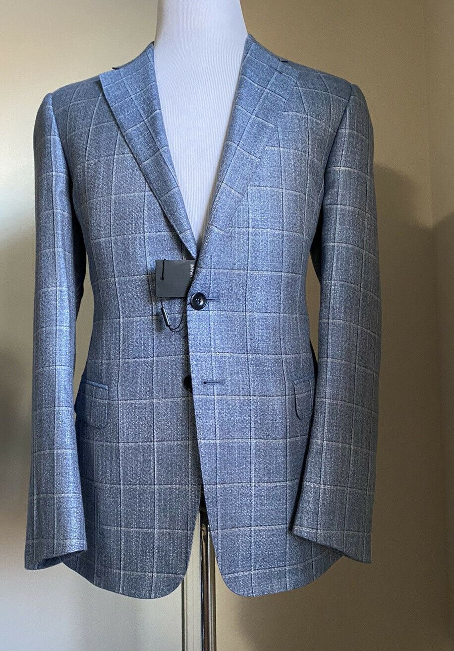 NWT $3295 Giorgio Armani Men Sport Coat Jacket Blazer LT Blue 40R US/50R Eu