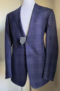 NWT $2395 Giorgio Armani Herren Sportmantel Jacke Blazer DK Blau 40R US/50R Eu