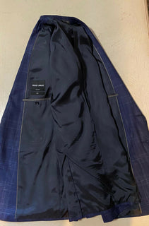 NWT $2395 Giorgio Armani Herren Sportmantel Jacke Blazer DK Blau 40R US/50R Eu