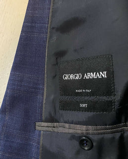 NWT $2395 Giorgio Armani Herren Sportmantel Jacke Blazer DK Blau 40R US/50R Eu