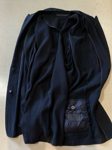 NWT $1895 Giorgio Armani Men’s Coat Jacket Blazer Navy 44 US/54 Eu Italy