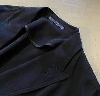 NWT $ 1895 Giorgio Armani Herren Mantel Jacke Blazer Marine 44 US/54 Eu Italien