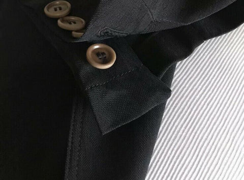 NWT $1895 Giorgio Armani Men’s Coat Jacket Blazer Navy 44 US/54 Eu Italy