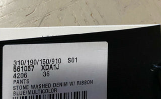 Neu mit Etikett: 1200 $ Gucci Herren-Jeanshose 36 US Italien
