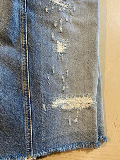 Neu mit Etikett: 1.500 $ Gucci kurze Jeanshose für Herren, blau, Größe 36