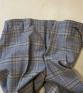 Neu mit Etikett: 1450 $ Gucci Herrenhose Schwarz/Orange/Elfenbein 32 US (48 Eu) Italien