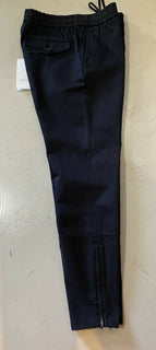 Neu mit Etikett: 1200 $ Gucci Military Cotton Herrenhose Schwarz 30 US (46 Eu) Italien