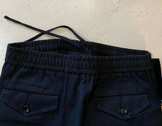 Neu mit Etikett: 1200 $ Gucci Military Cotton Herrenhose Schwarz 30 US (46 Eu) Italien