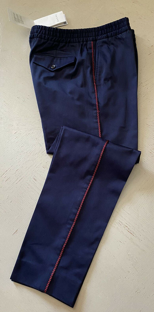 Neu mit Etikett: 950 $ Gucci Herrenhose Blau 32 US (48 Eu) Italien