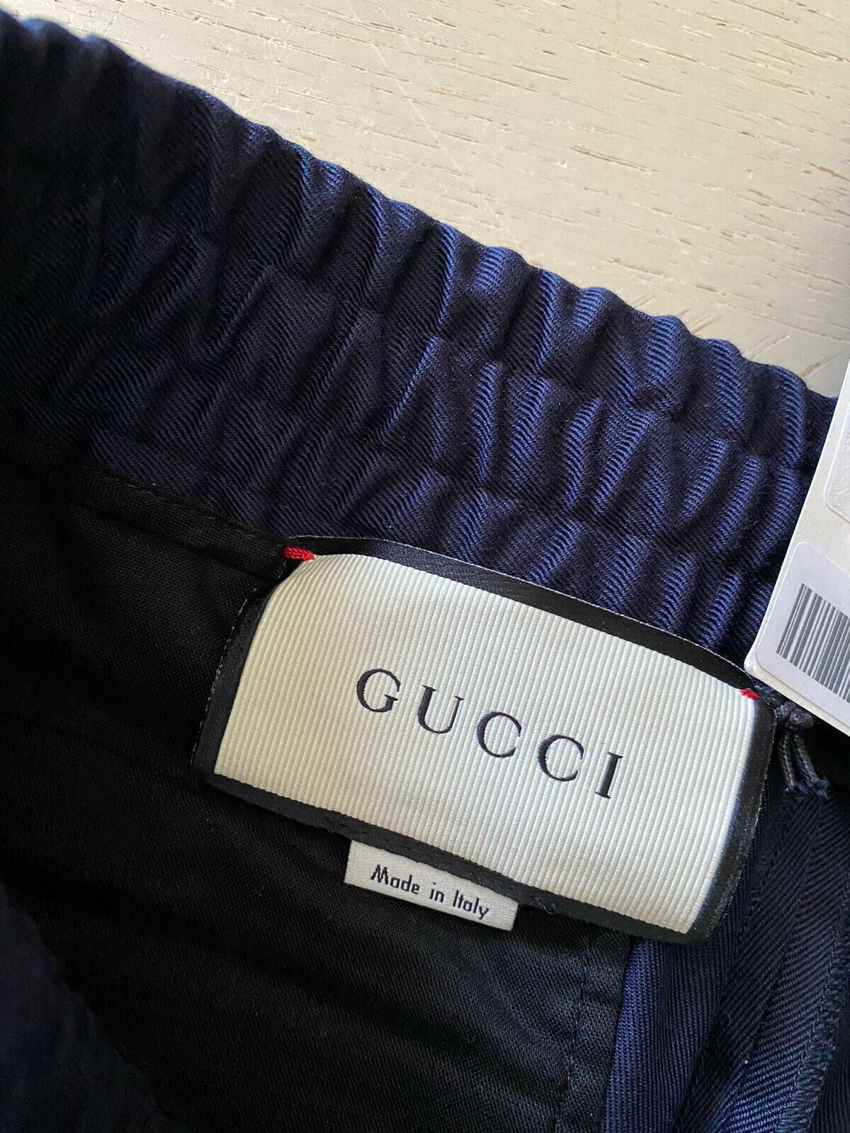 NWT $950 Gucci Men’s Pants Blue 32 US ( 48 Eu ) Italy