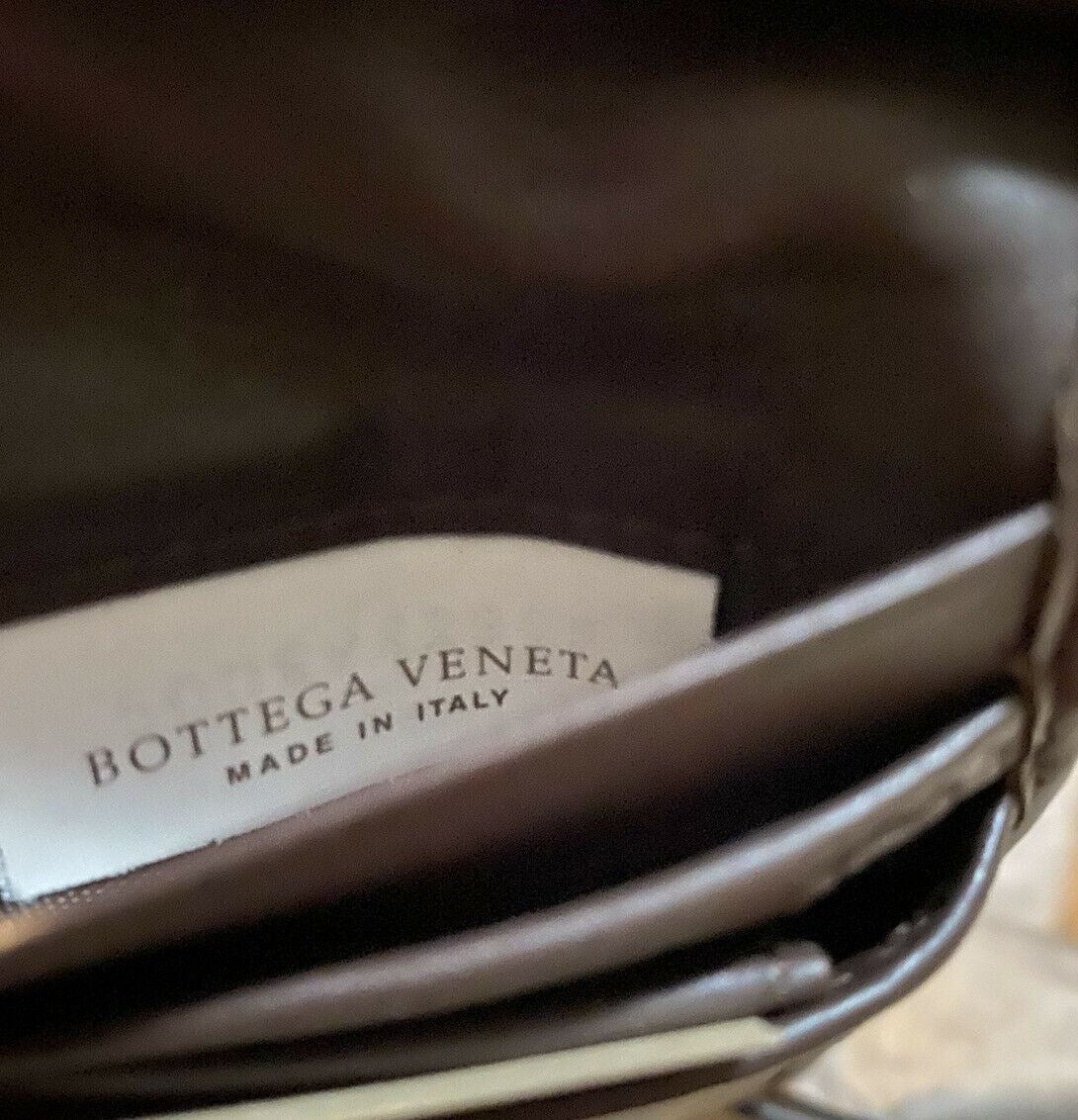 Новый мужской кошелек Bottega Veneta темно-коричневого цвета за 825 долларов 522272 V001N Италия