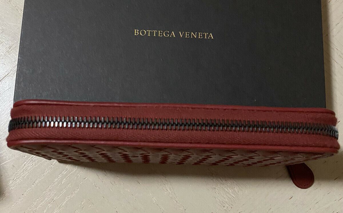 Neu $ 1145 Bottega Veneta Damen Geldbörse Rot 518389 Italien