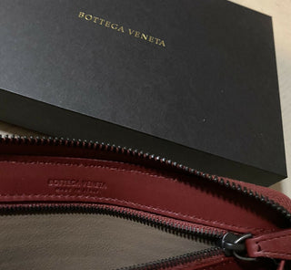 Neu $ 1145 Bottega Veneta Damen Geldbörse Rot 518389 Italien